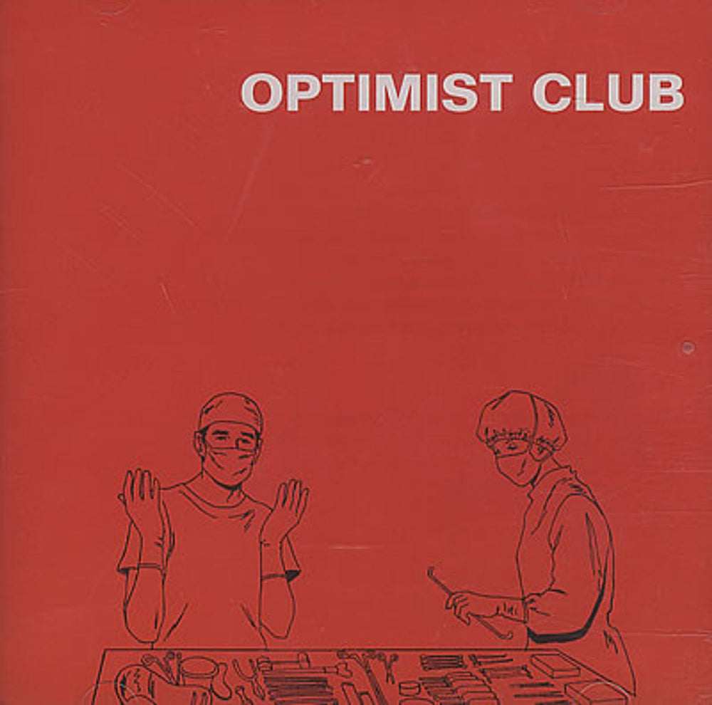 Optimist Club Panic Button EP UK CD single (CD5 / 5") HEDCD01