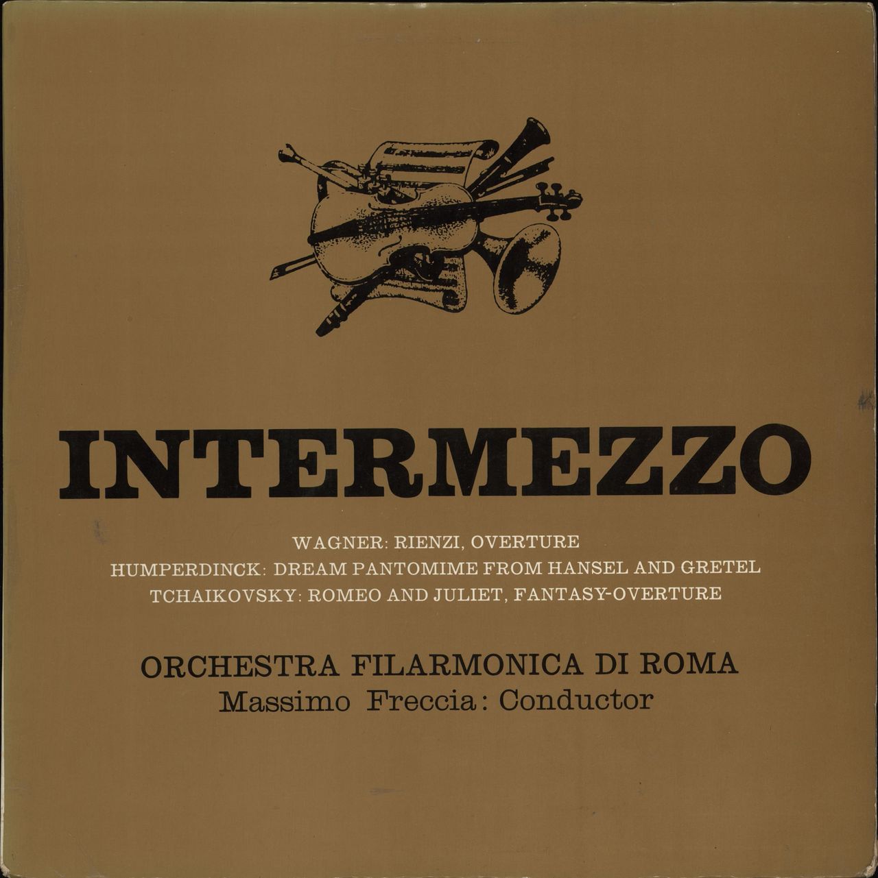 Orchestra Filarmonica Di Roma Intermezzo UK vinyl LP album (LP record) RDM1032
