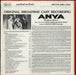 Original Cast Recording Anya US vinyl LP album (LP record)