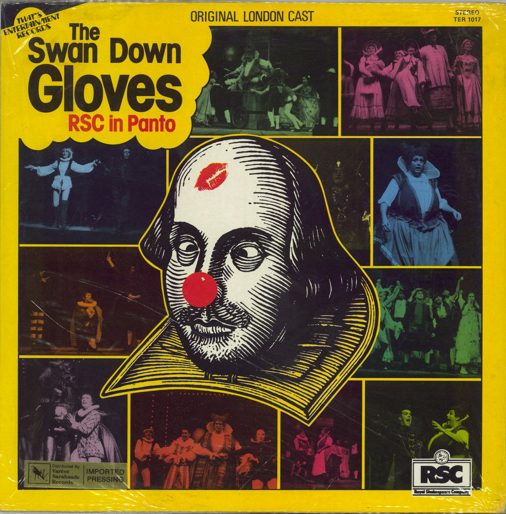 Original Cast Recording The Swan Down Gloves UK vinyl LP album (LP record) TER1017