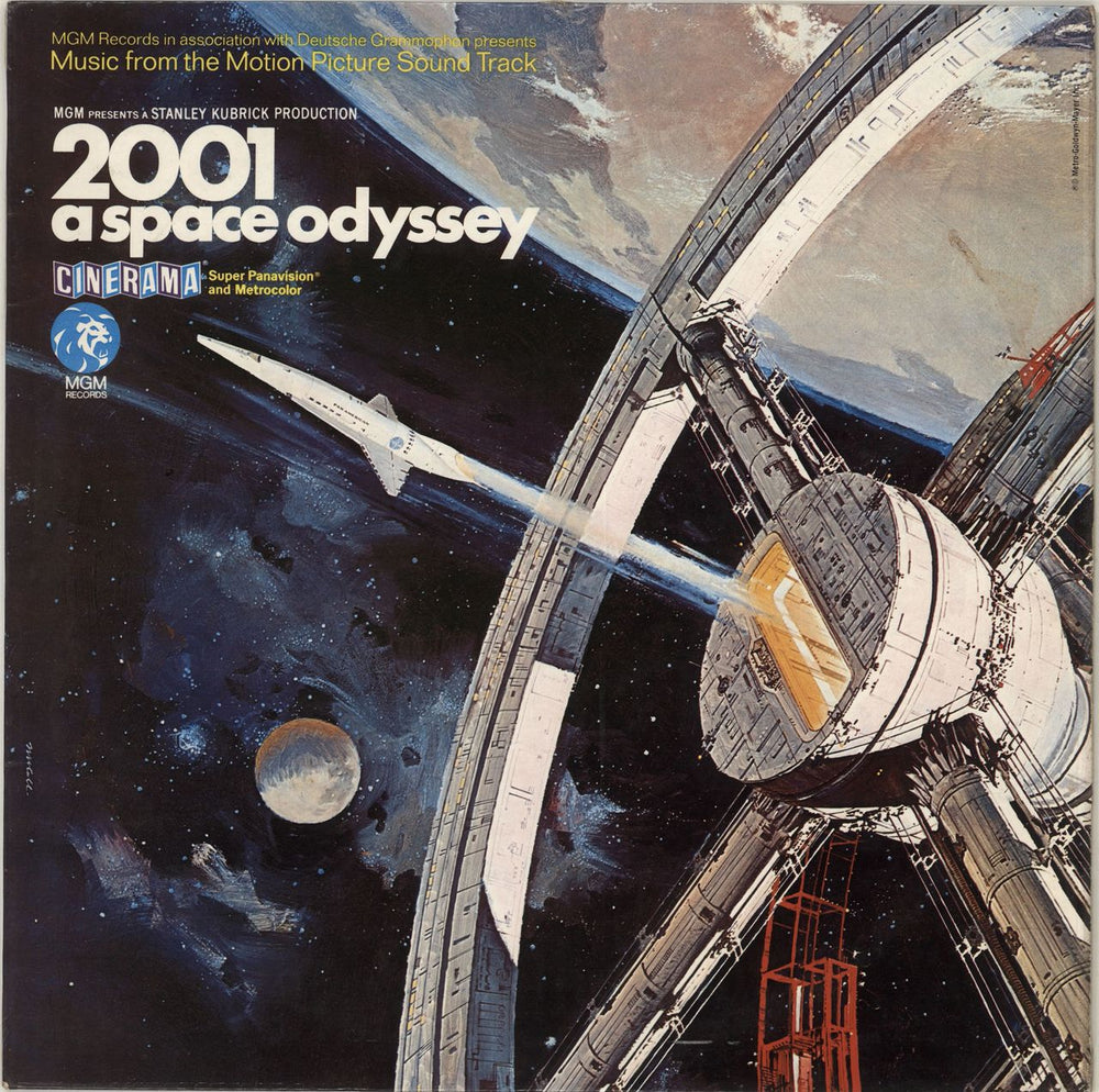 Original Soundtrack 2001: A Space Odyssey - 1st - EX UK vinyl LP album (LP record) MGMCS8078