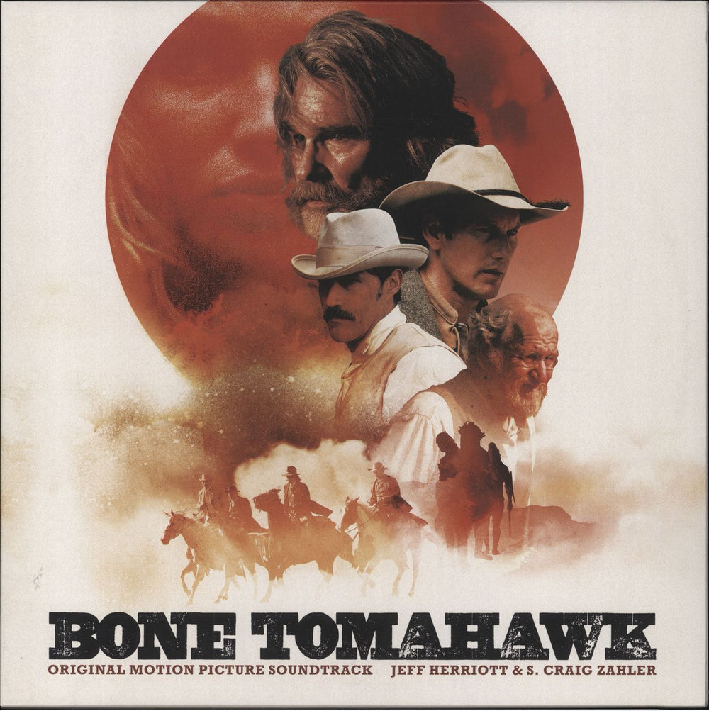 Original Soundtrack Bone Tomahawk - RSD 2021 - Blood & Bone Swirl Vinyl UK vinyl LP album (LP record) INV153LPRSD