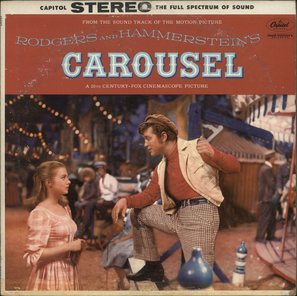 Original Soundtrack Carousel US vinyl LP album (LP record) SW694