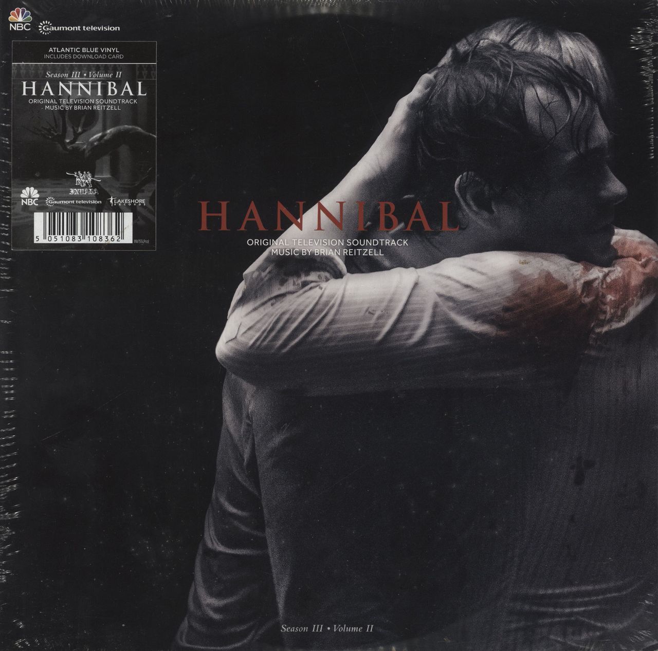 Original Soundtrack Hannibal: Season III [Volume II] - Atlantic Blue Vinyl - Sealed UK 2-LP vinyl record set (Double LP Album) INV155LPCOL