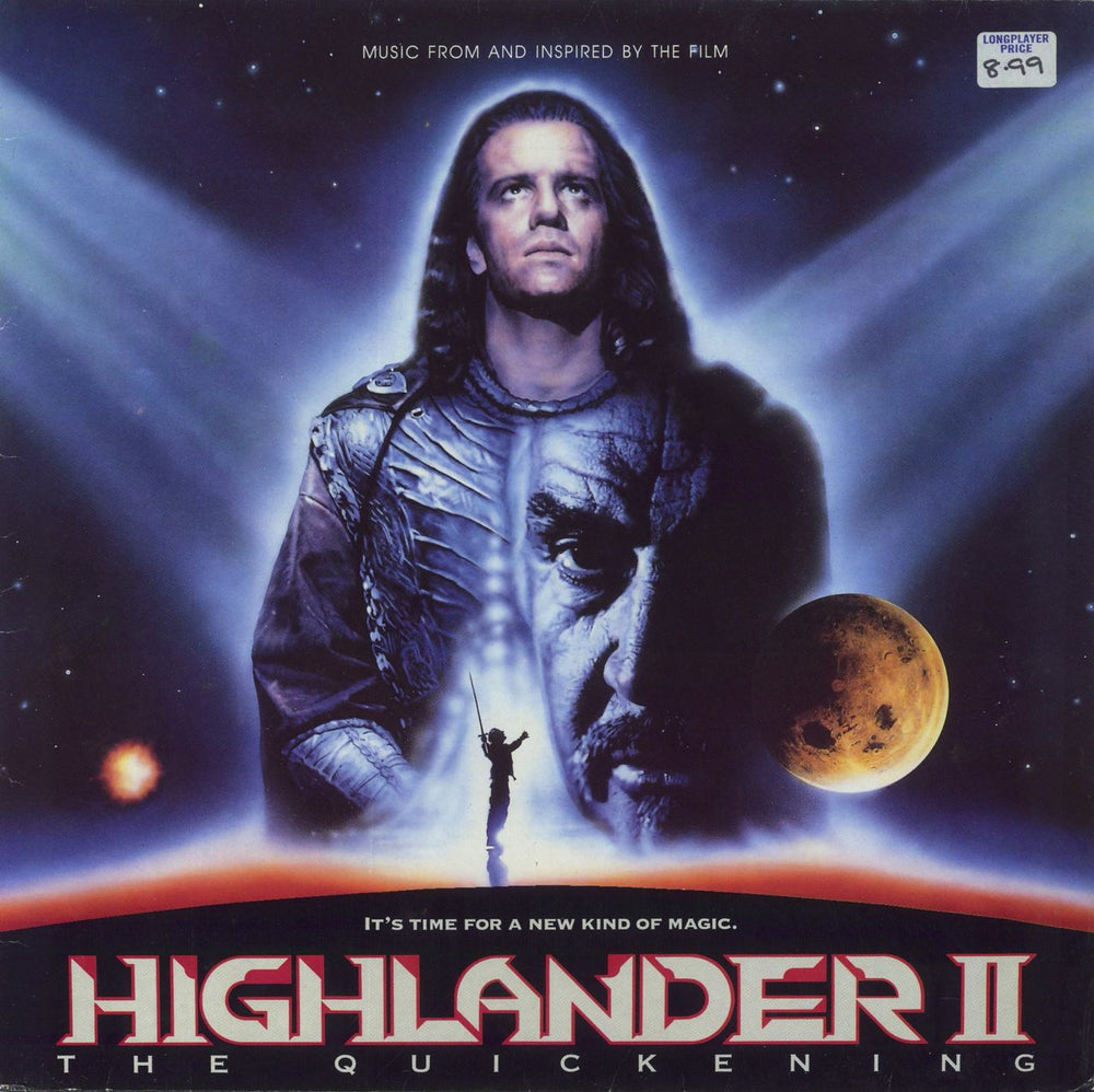 Original Soundtrack Highlander II - The Quickening German vinyl LP album (LP record) BWX2