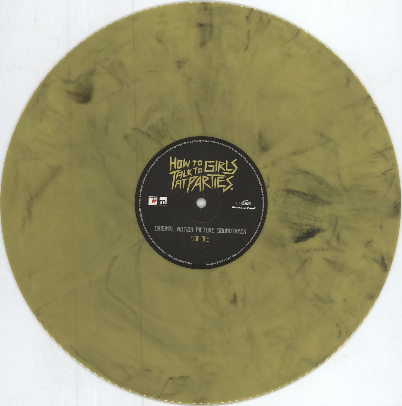 Original Soundtrack How To Talk To Girls At Parties - Yellow Vinyl UK 2-LP vinyl record set (Double LP Album) OST2LHO785896