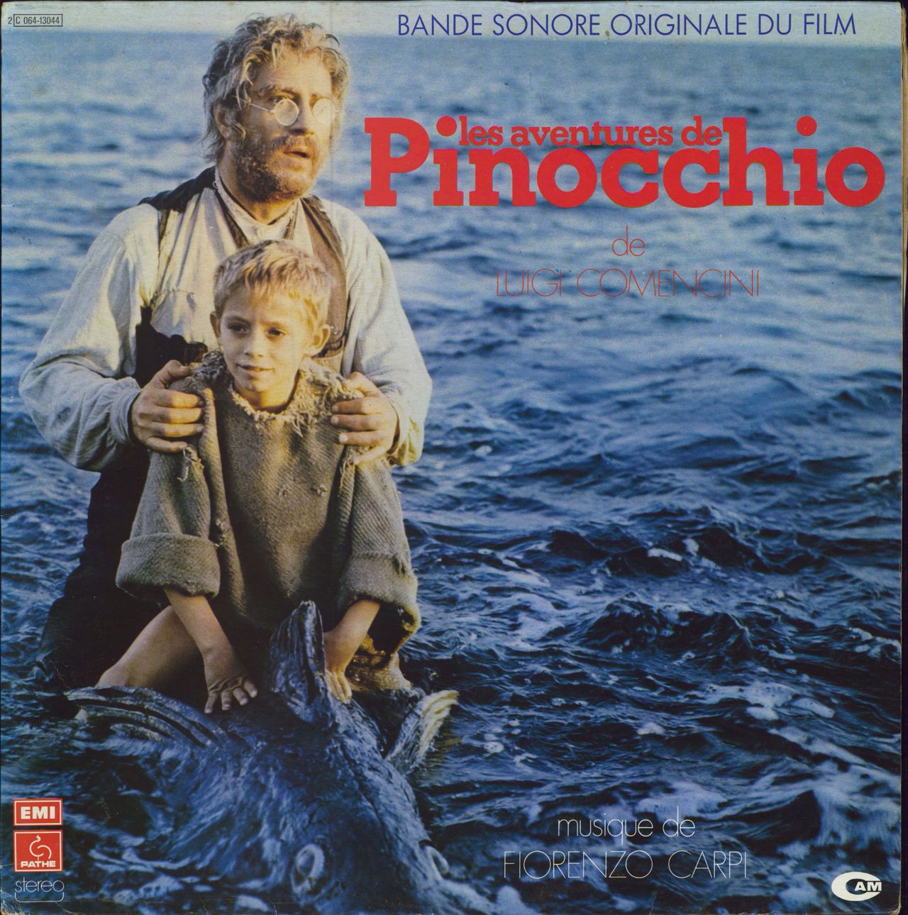 Original Soundtrack Les Aventures De Pinocchio (Le Avventure Di Pinocchio) French vinyl LP album (LP record) 2C064-13044