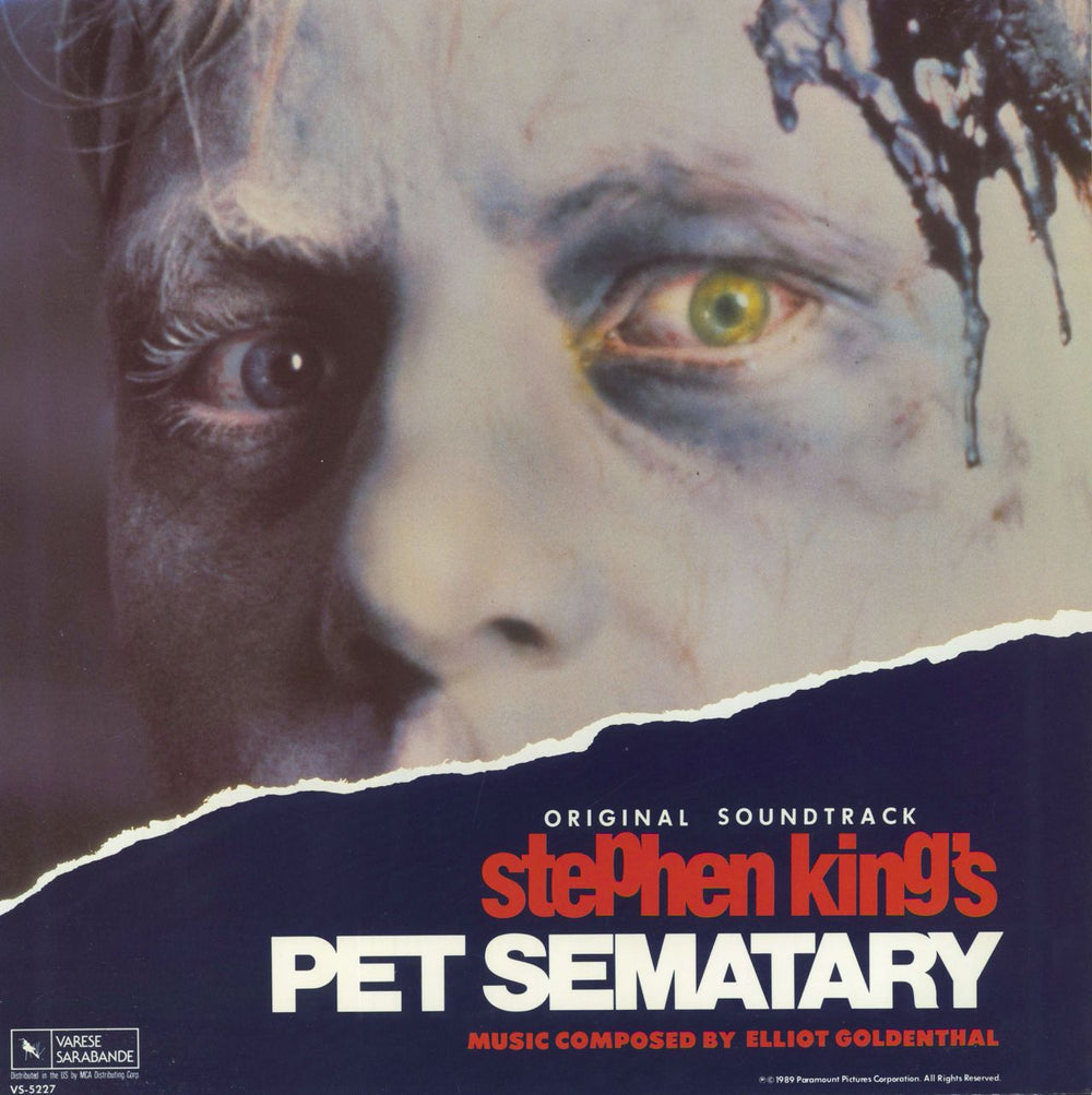 Original Soundtrack Pet Sematary US vinyl LP album (LP record) VS-5227