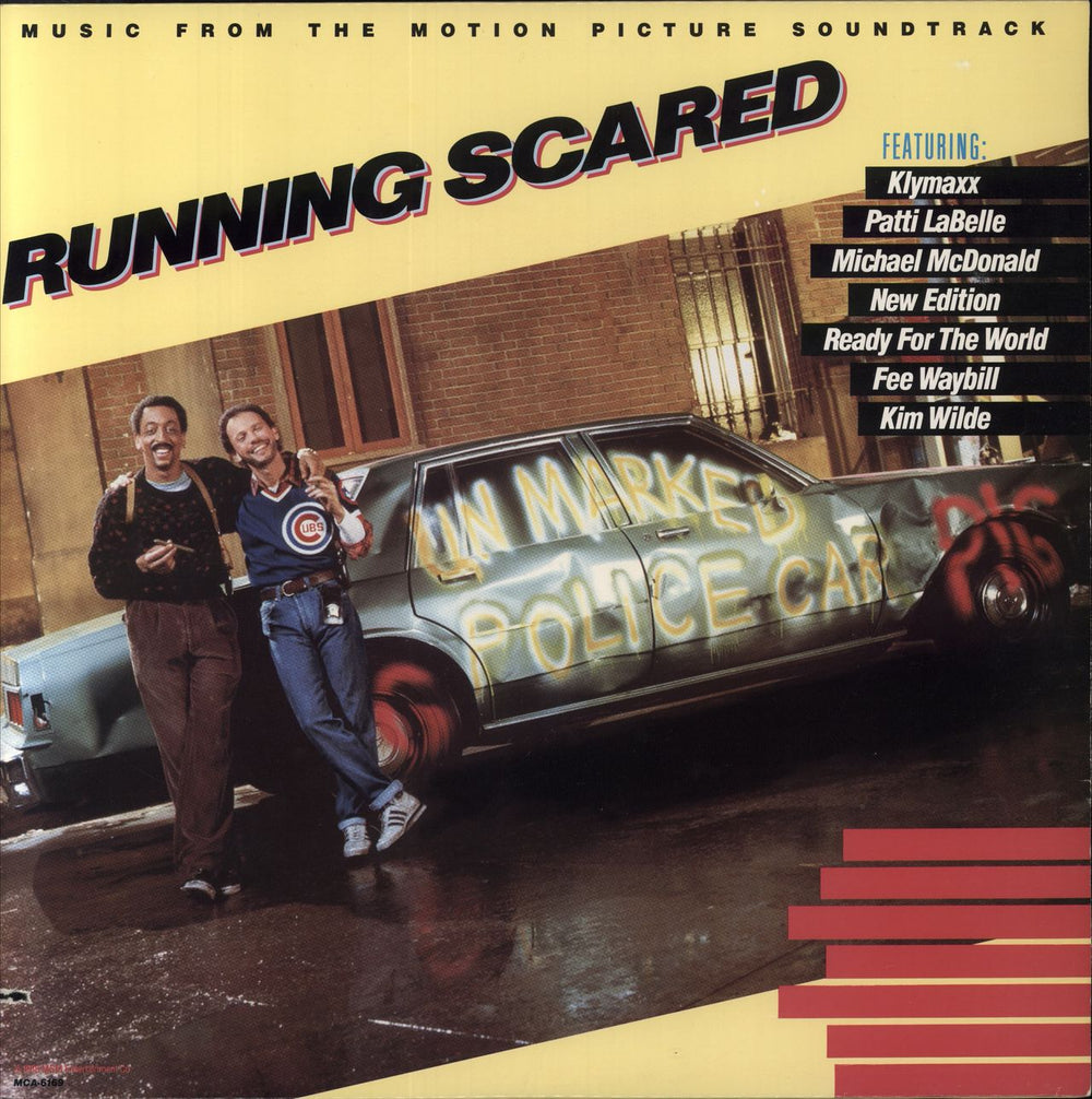 Original Soundtrack Running Scared US vinyl LP album (LP record) MCA6169