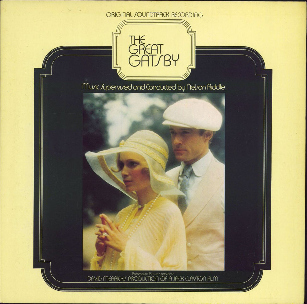 Original Soundtrack The Great Gatsby UK vinyl LP album (LP record) ABCL5092