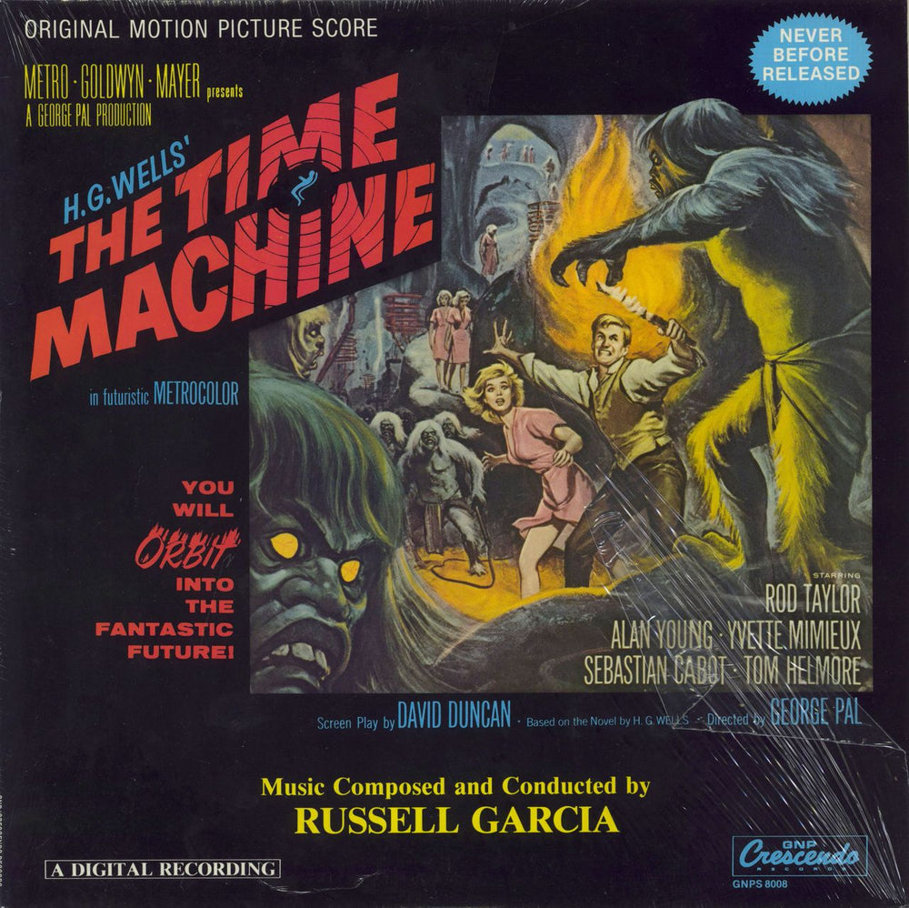 Original Soundtrack The Time Machine - Shrink US vinyl LP album (LP record) GNPS8008