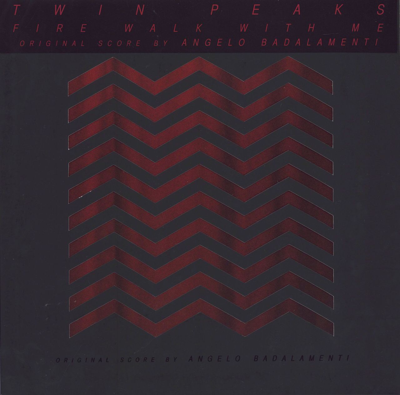Original Soundtrack Twin Peaks - Fire Walk With Me - Red Vinyl US 2-LP vinyl record set (Double LP Album) DW156
