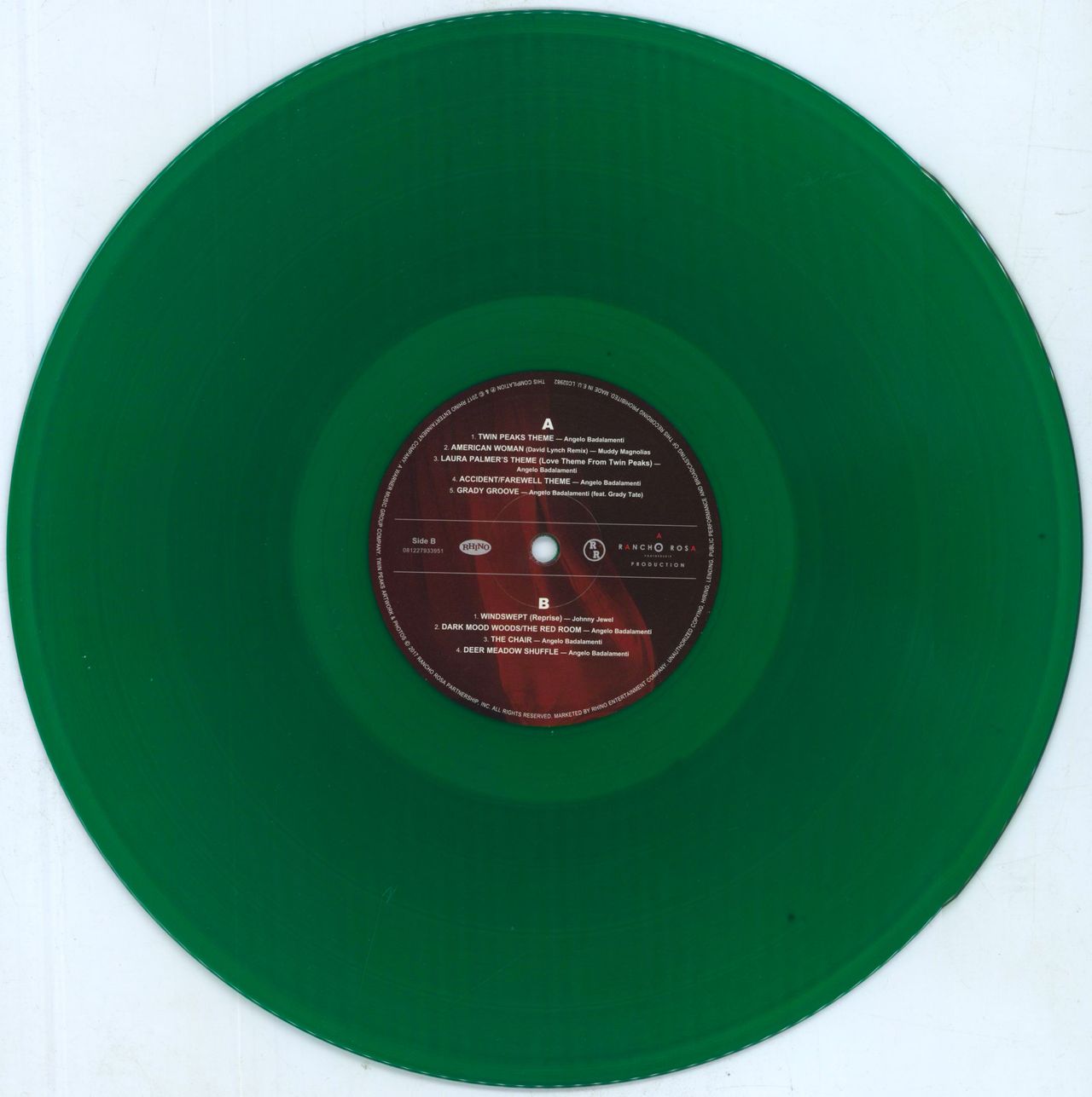 Original Soundtrack Twin Peaks: Limited Event Series Soundtrack - Green Vinyl UK 2-LP vinyl record set (Double LP Album) OST2LTW786694