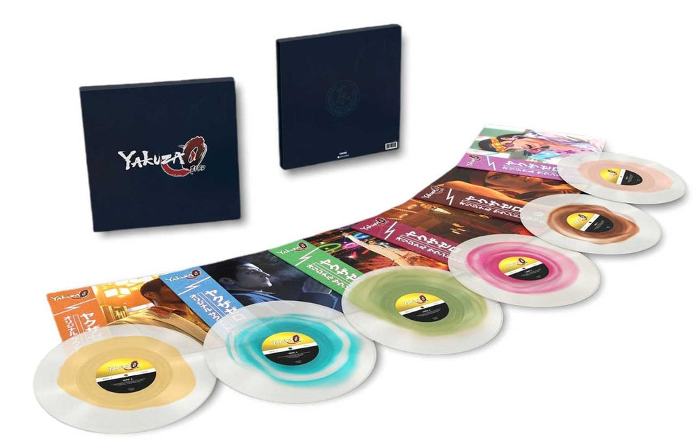 Original Soundtrack Yakuza 0 - Coloured Vinyl - Sealed UK Vinyl Box Set OSTVXYA791582