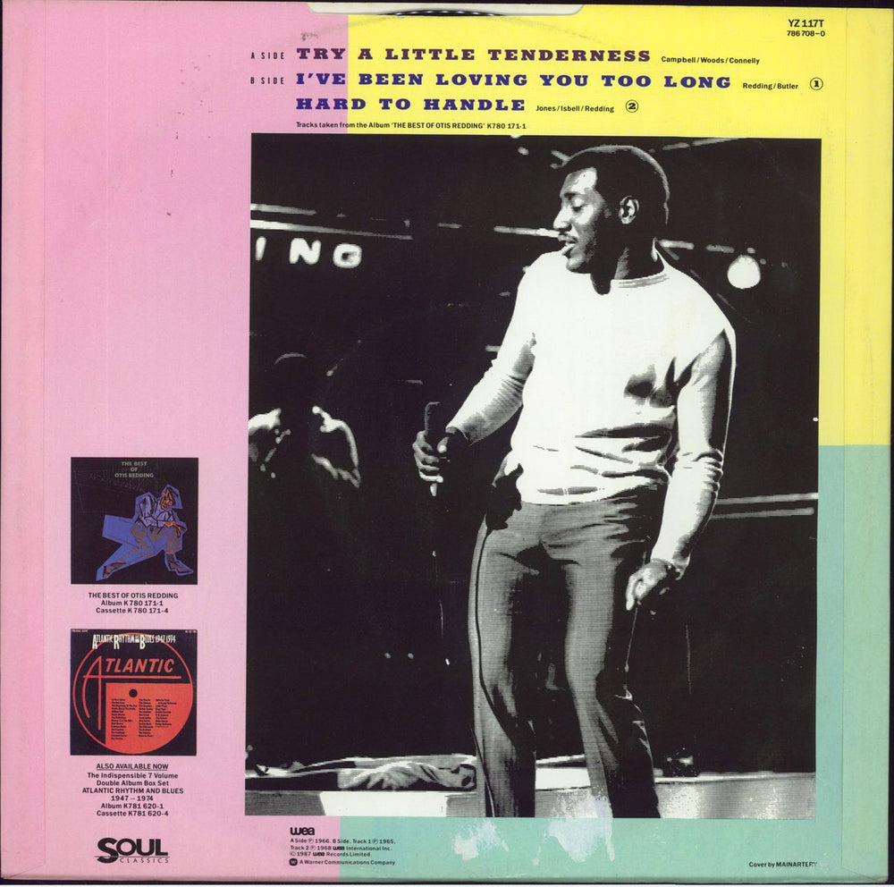 Otis Redding Try A Little Tenderness UK 12" vinyl single (12 inch record / Maxi-single)