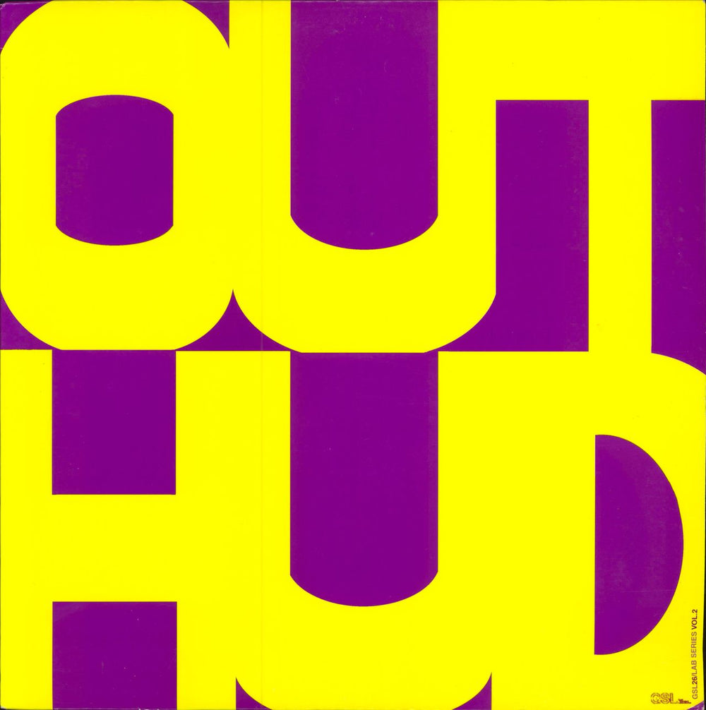 Out Hud Lab Series Vol. 2 US 12" vinyl single (12 inch record / Maxi-single) GSL26