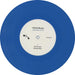 Owl & Mouse Somewhere To Go EP - Blue Vinyl UK 7" vinyl single (7 inch record / 45) 3X407SO764897