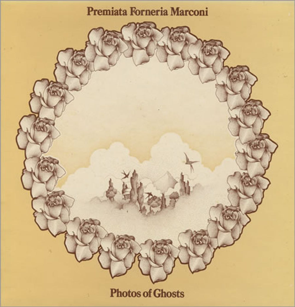 P.F.M. Photos Of Ghosts UK vinyl LP album (LP record) K43502