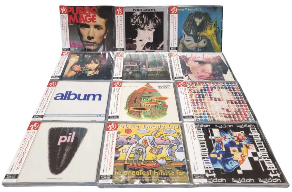 P.I.L. SHM-CD Box Set Japanese CD Album Box Set