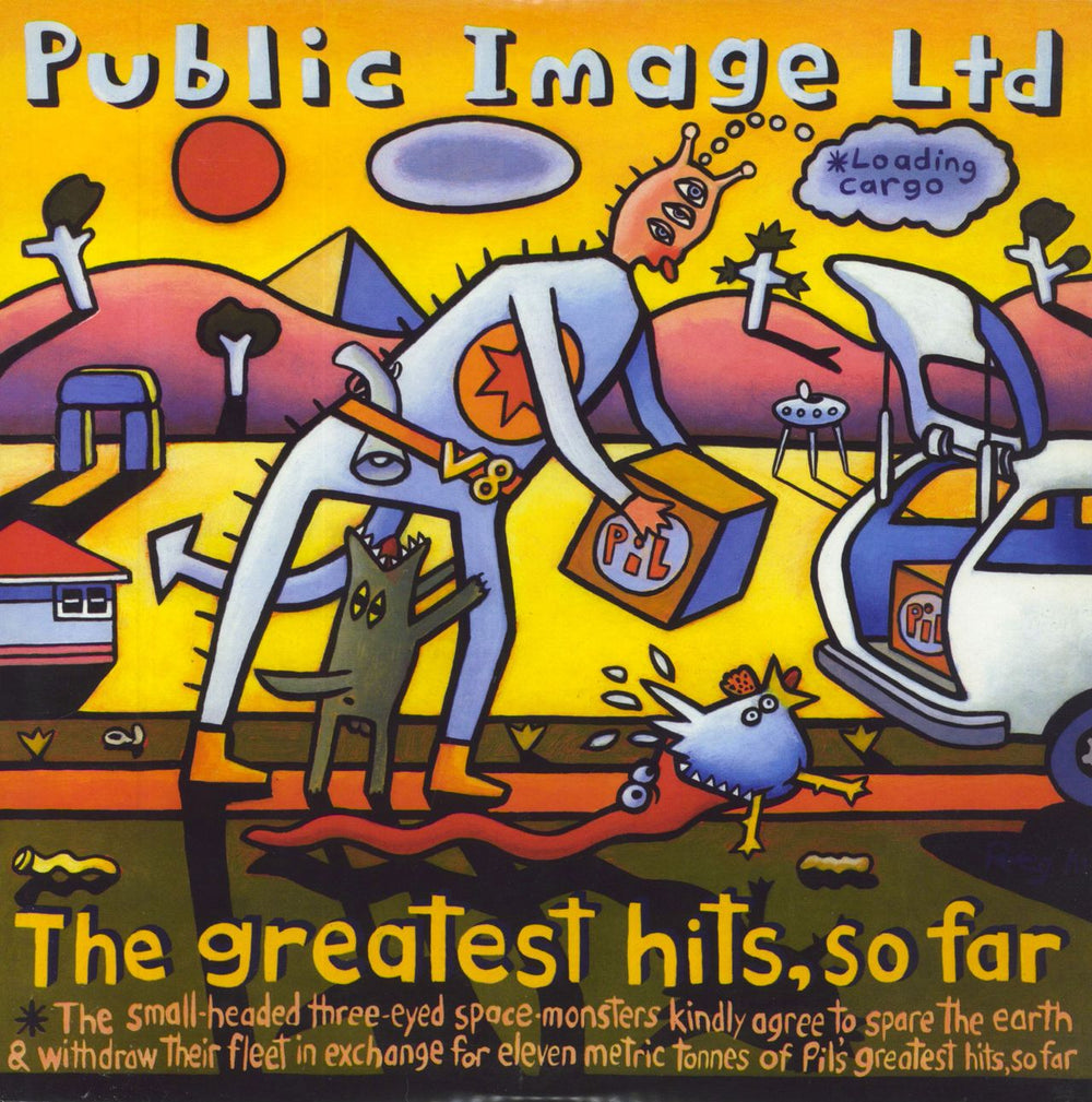 P.I.L. The Greatest Hits, So Far - 180 Gram UK 2-LP vinyl record set (Double LP Album) 535109-2