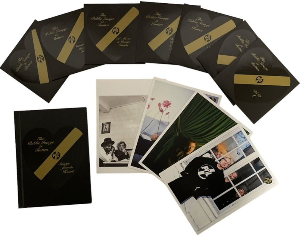 P.I.L. The Public Image Is Rotten (Songs From The Heart) UK CD Album Box Set PILDXTH811144