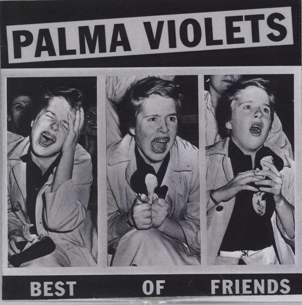 Palma Violets Best Of Friends - Purple Vinyl + CDR UK 7" vinyl single (7 inch record / 45)