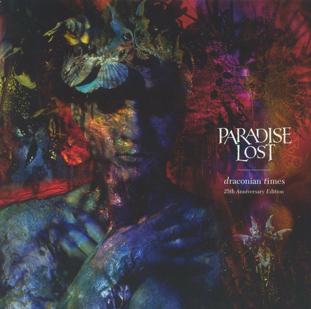 Paradise Lost Draconian Times - 25th Anniversary - Blue Vinyl UK 2-LP vinyl record set (Double LP Album) 19439814631