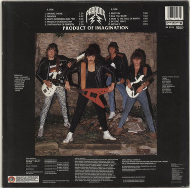Paradox (Rock) Product Of Imagination - Shrink German Vinyl