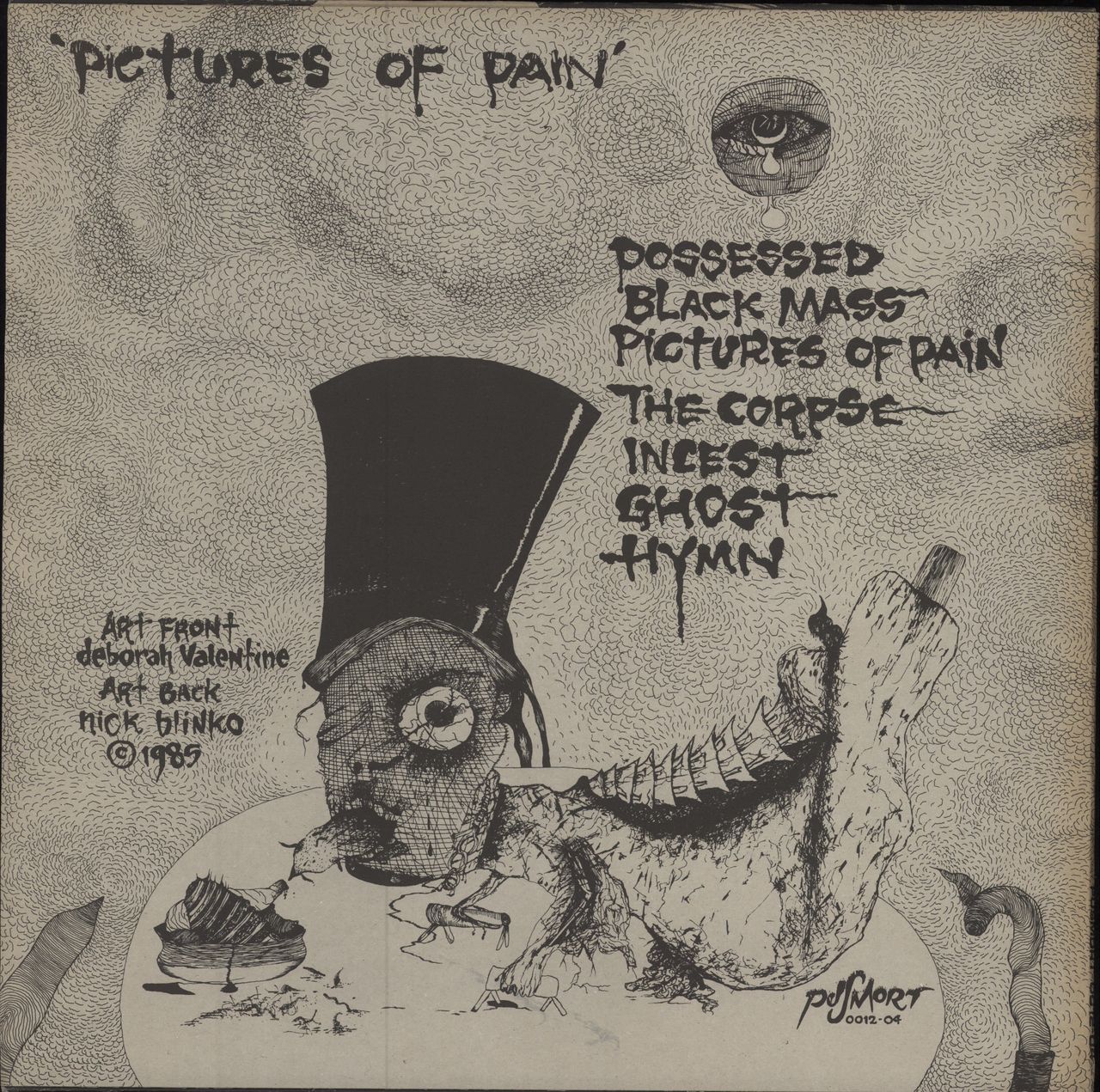 Part 1 Pictures Of Pain US vinyl LP album (LP record)