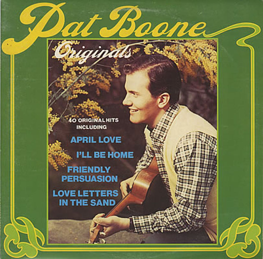 Pat Boone Originals UK 2-LP vinyl record set (Double LP Album) ABSD301