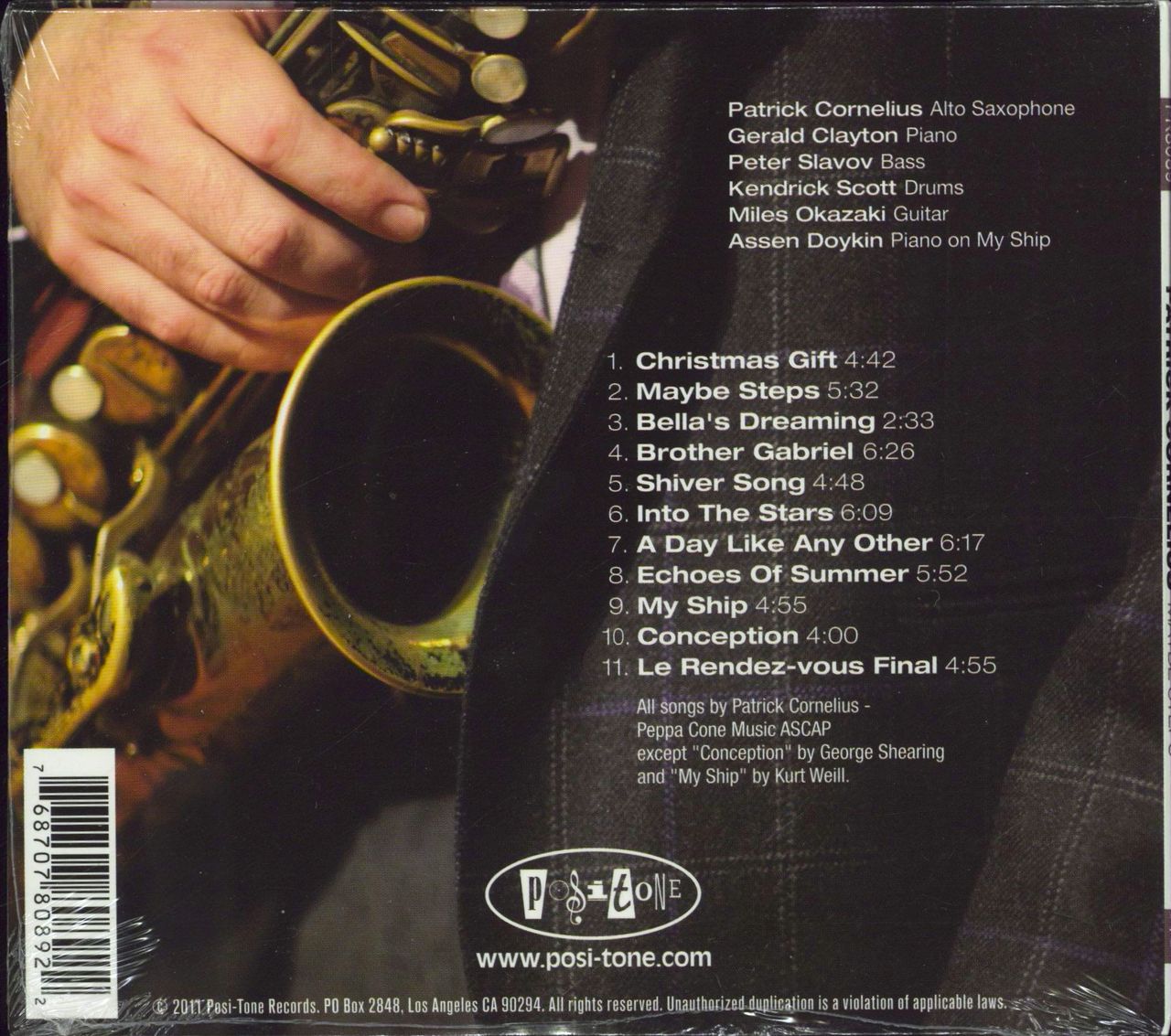 Patrick Cornelius Maybe Steps US CD album