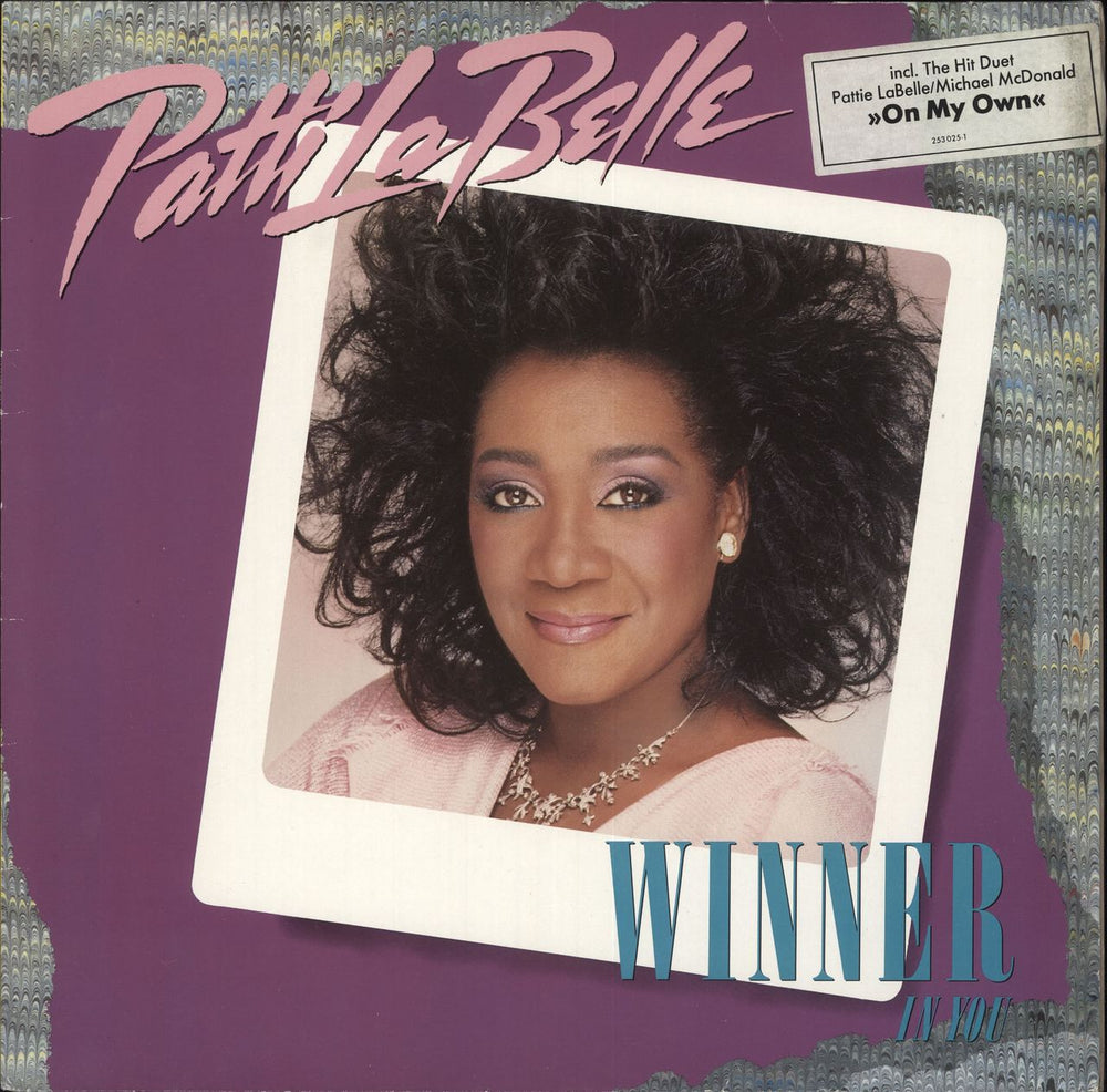 Patti LaBelle Winner In You German vinyl LP album (LP record) 253025-1