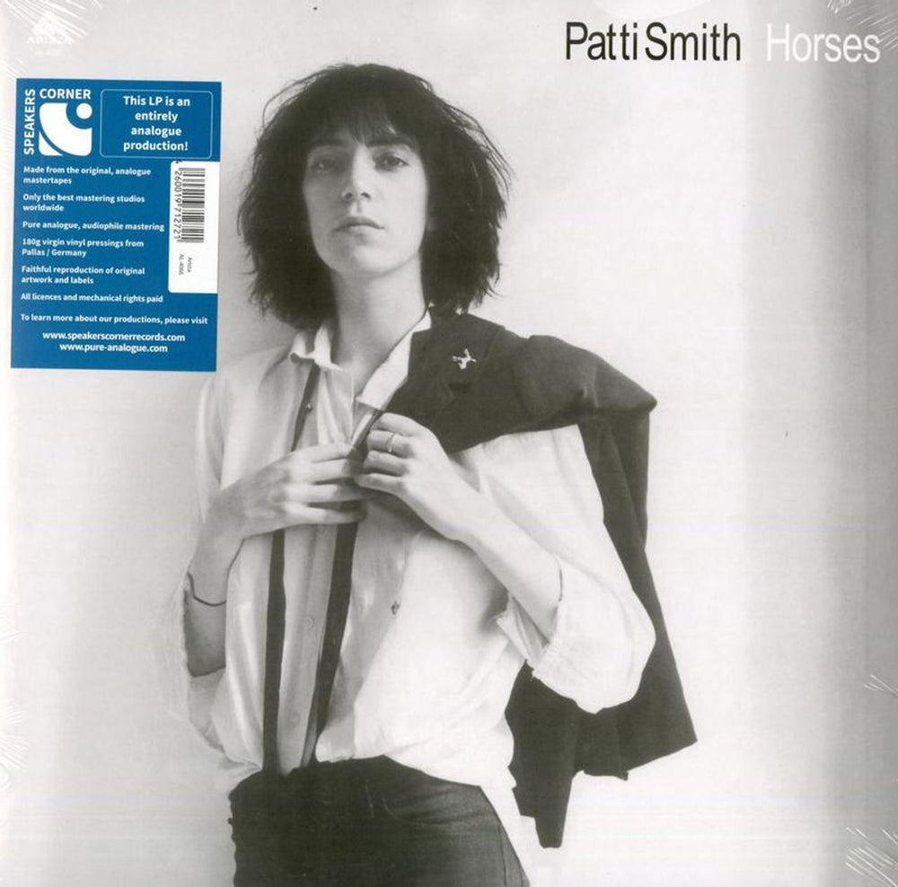 Patti Smith Horses - All Analogue 180 Gram - Sealed UK vinyl LP album (LP record) AL-4066