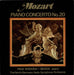 Paul Badura-Skoda Mozart: Piano Concerto No. 20 UK vinyl LP album (LP record) MER202