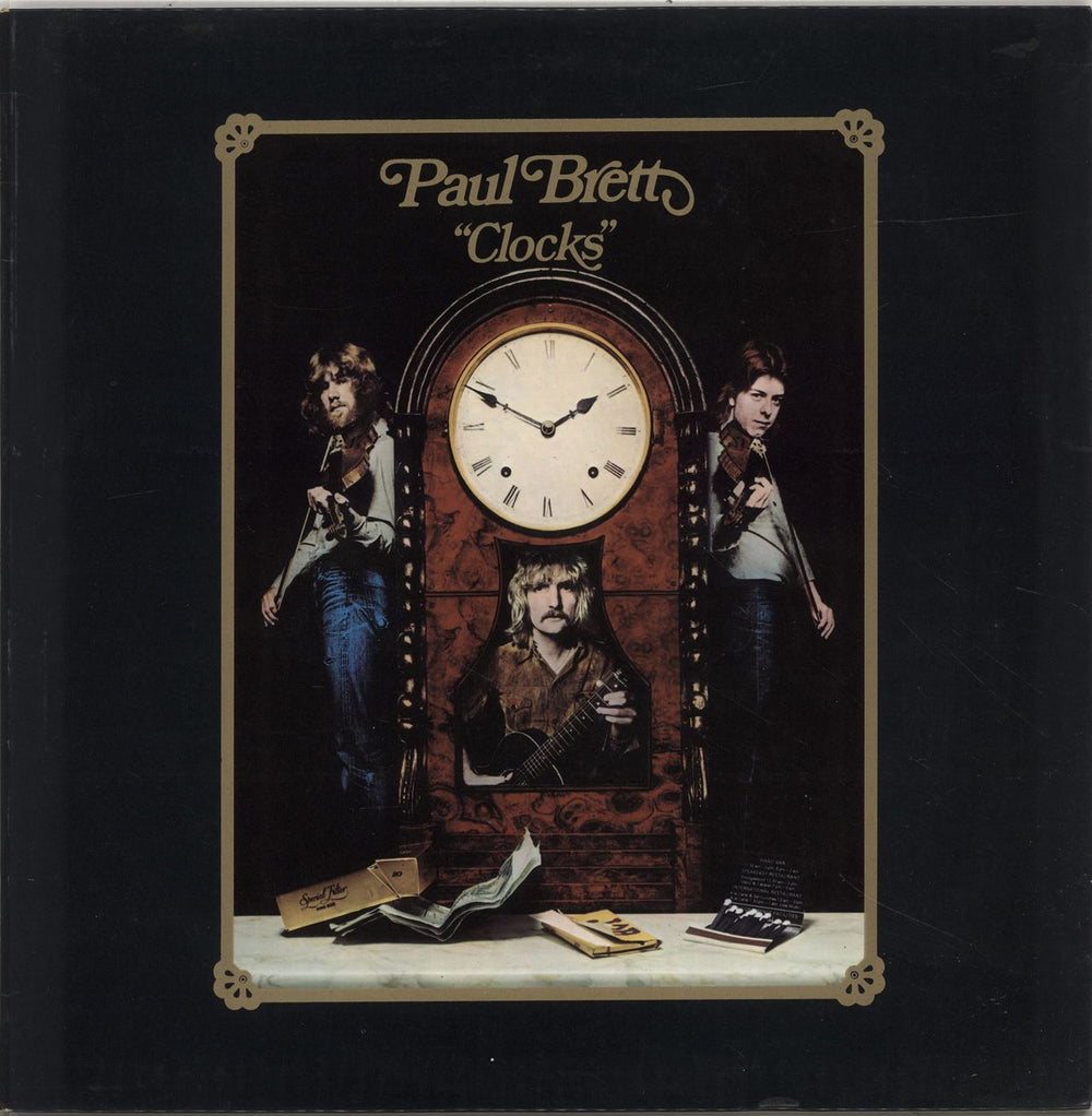 Paul Brett Clocks UK vinyl LP album (LP record) BRADL1004