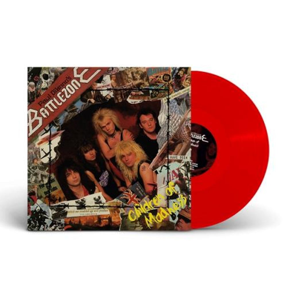 Paul Dianno Children Of Madness - Red Vinyl - Sealed UK vinyl LP album (LP record) P-DLPCH770798