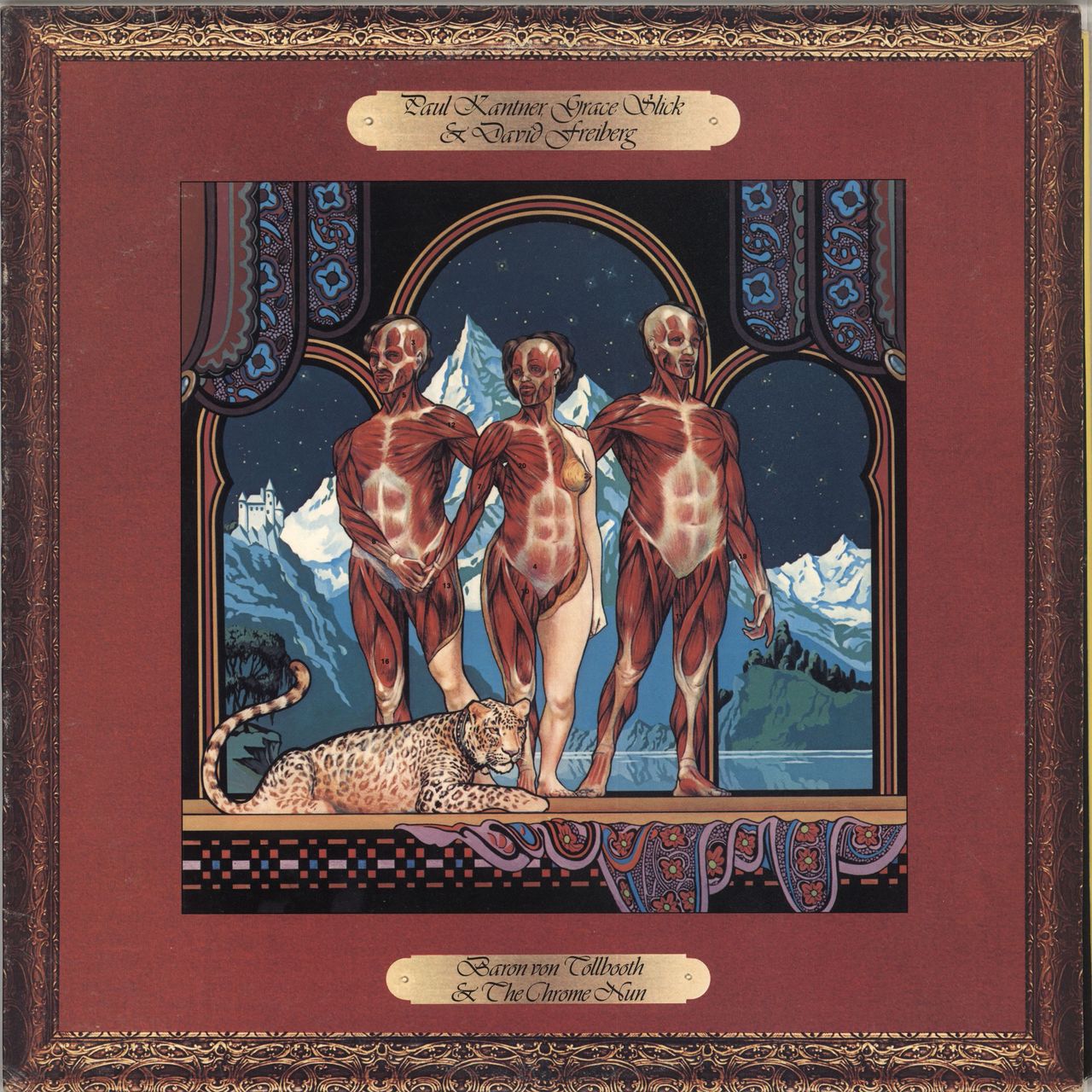 Paul Kantner Baron Von Tollbooth & The Chrome Nun - Complete US vinyl LP album (LP record) BFL1-0148