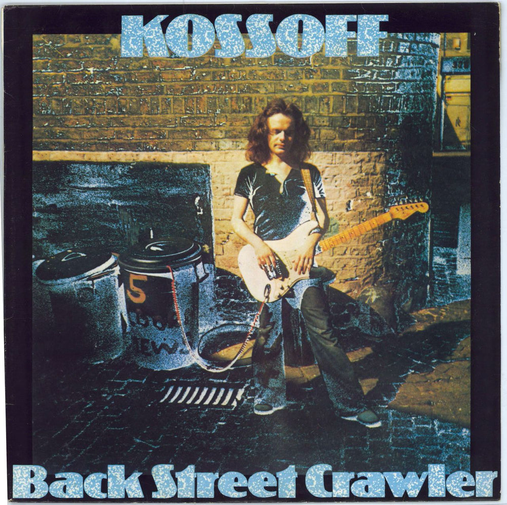 Paul Kossoff Back Street Crawler South African vinyl LP album (LP record) ILPS9264