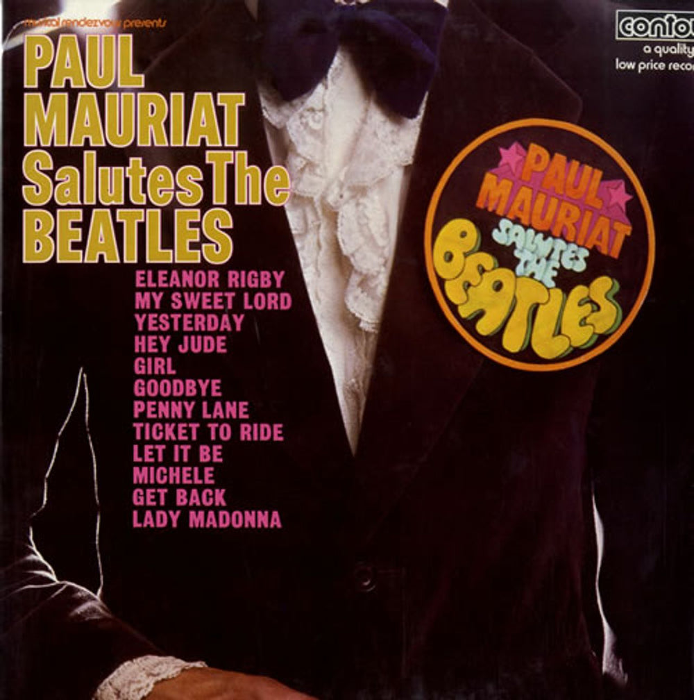 Paul Mauriat Paul Mauriat Salutes The Beatles UK vinyl LP album (LP record) 6870591