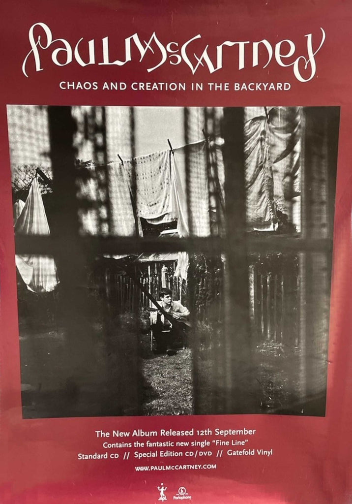 Paul McCartney and Wings Chaos & Creation In The Back Yard UK