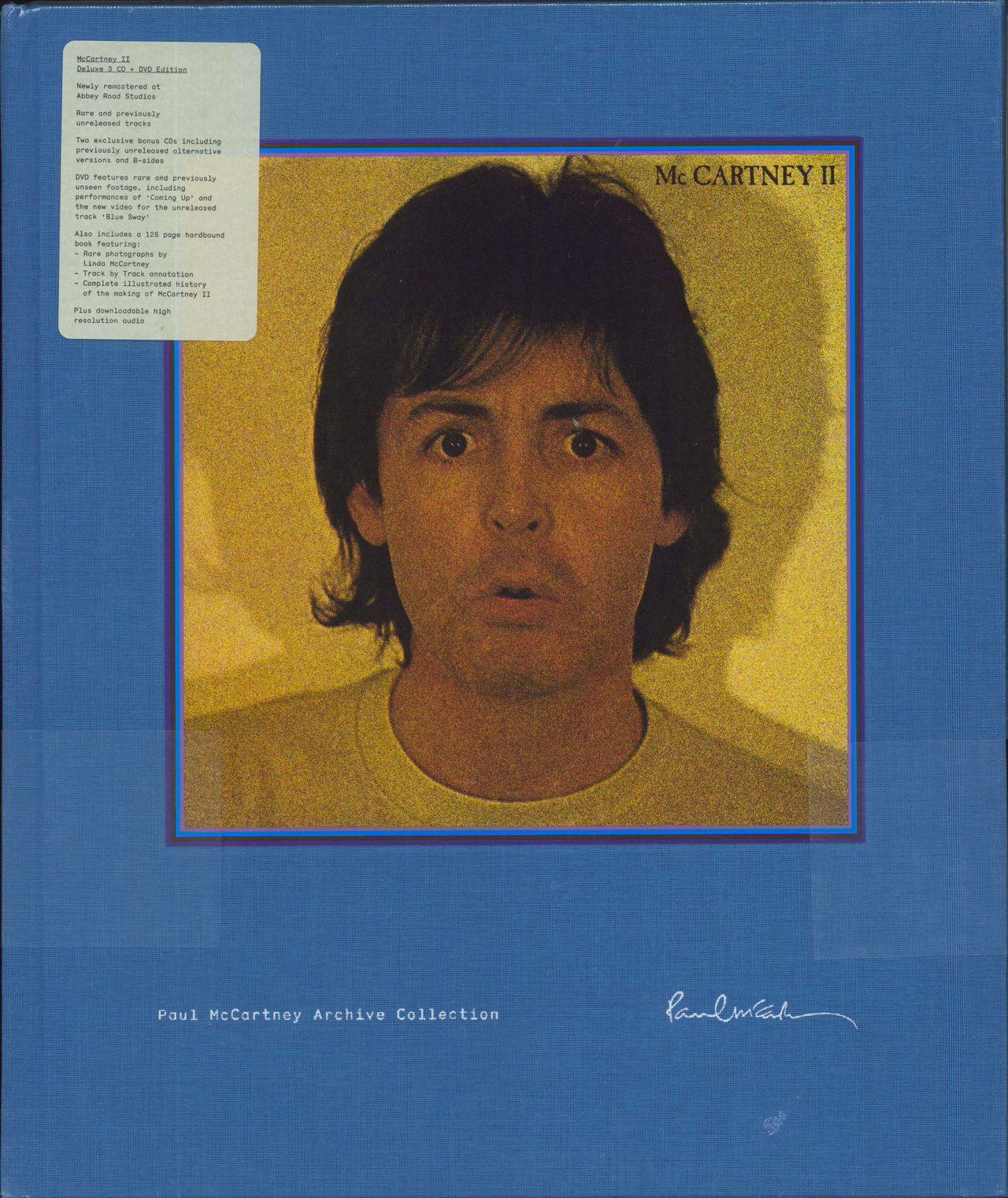 Paul McCartney and Wings McCartney II - Deluxe Edition - Sealed UK Cd album  box set