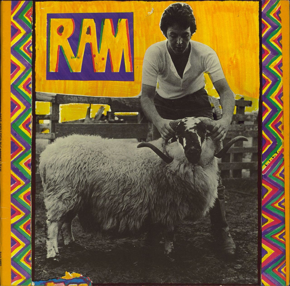 Paul McCartney and Wings Ram - 2nd UK vinyl LP album (LP record) PAS10003