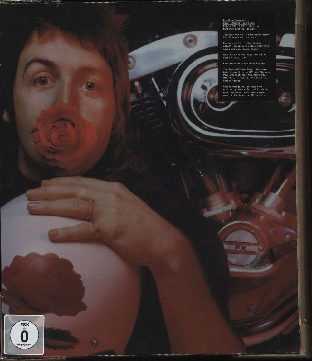 Paul McCartney and Wings Red Rose Speedway - Deluxe - Sealed UK CD Album Box Set B-0028225-00