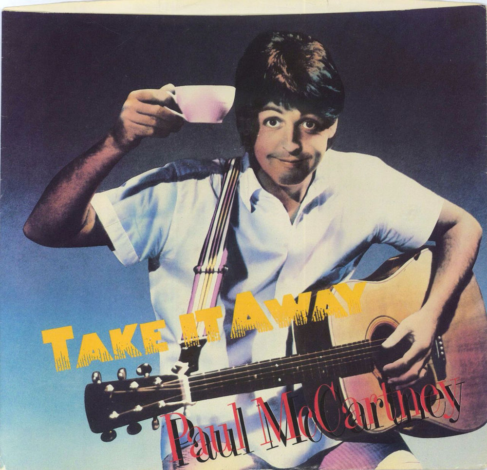 Paul McCartney and Wings Take It Away US Promo 7" vinyl single (7 inch record / 45) 18-03018