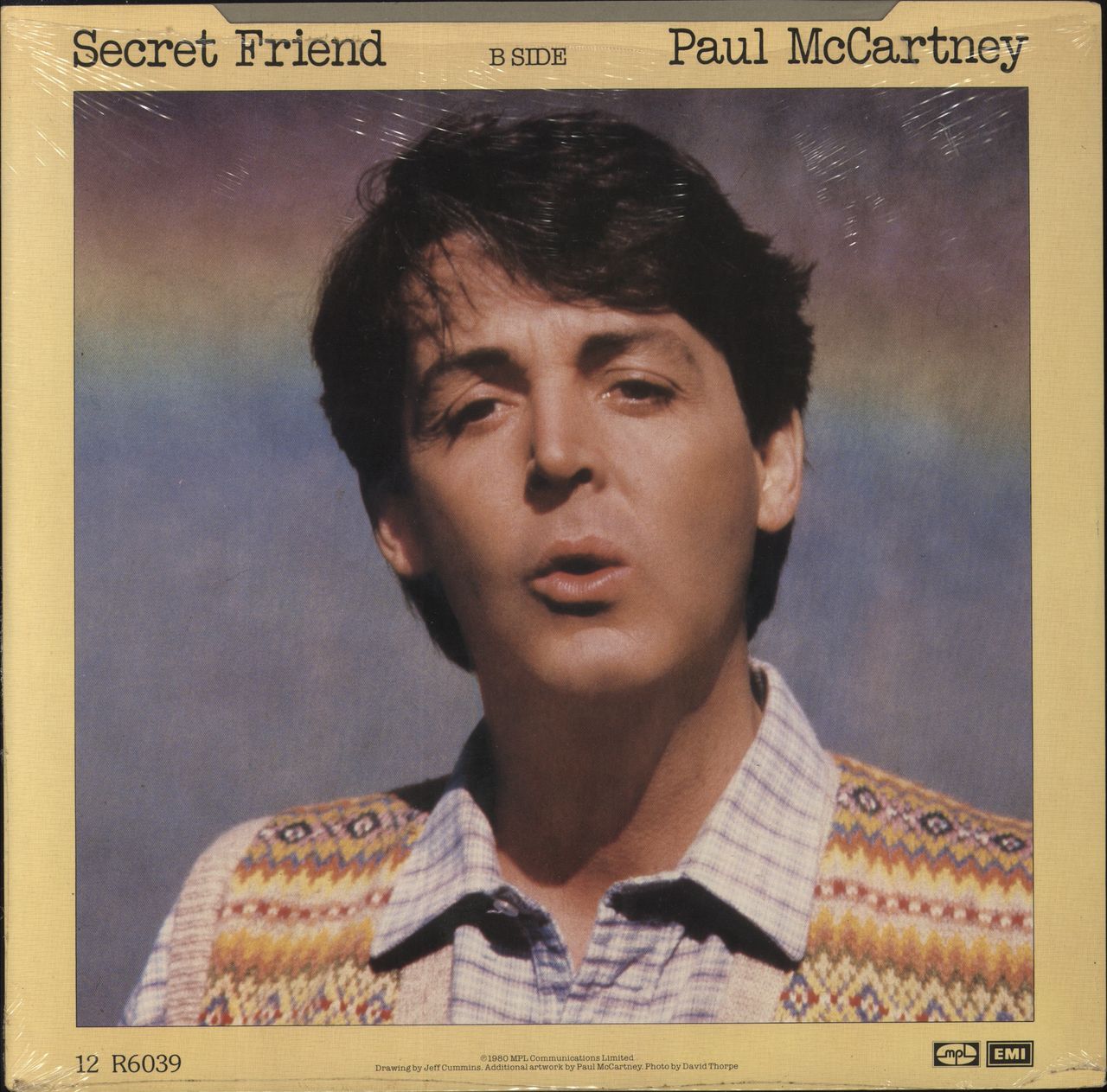 Paul McCartney and Wings Temporary Secretary - Open Shrink UK 12" vinyl single (12 inch record / Maxi-single)