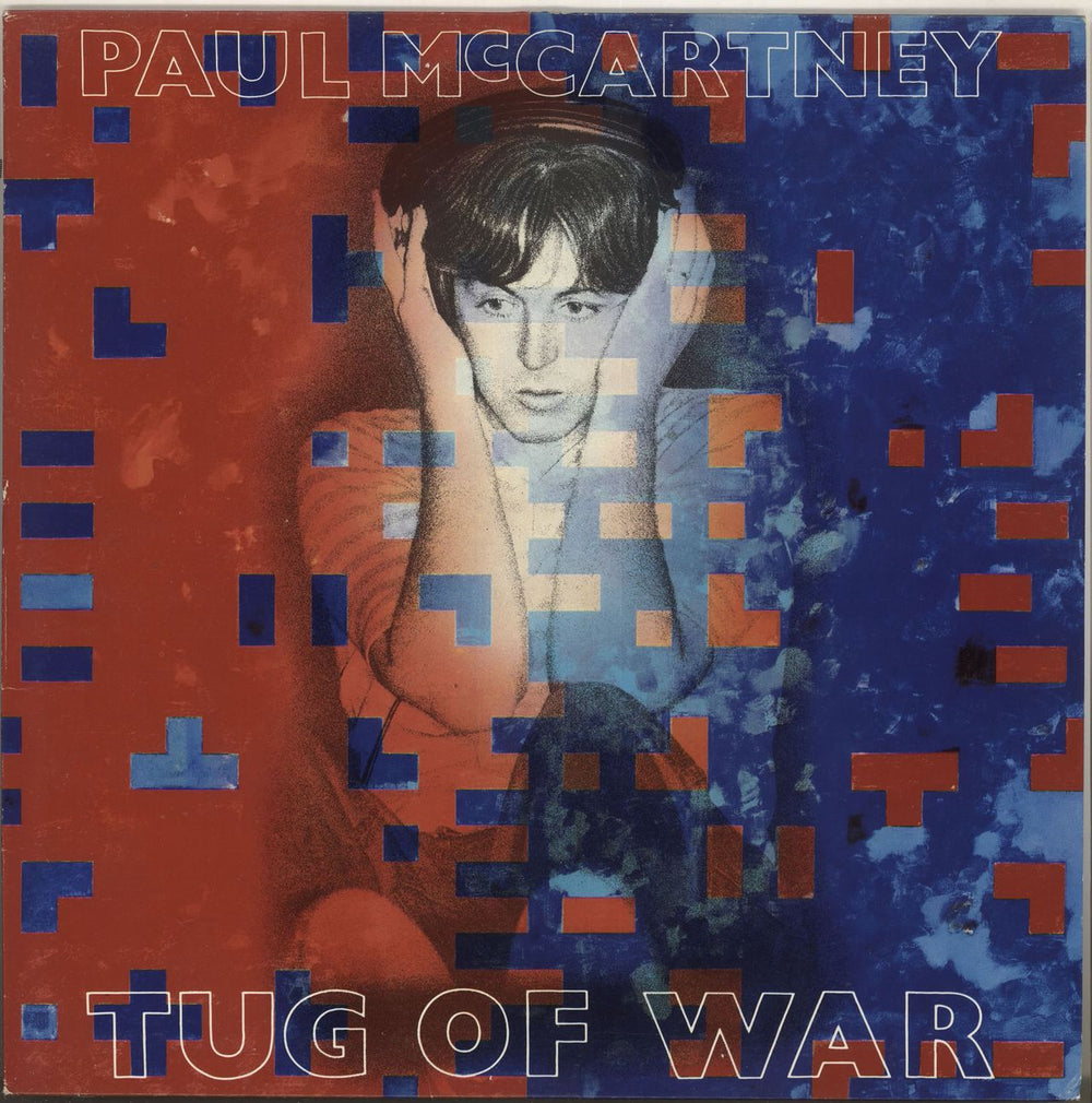 Paul McCartney and Wings Tug Of War Greek vinyl LP album (LP record) 14C064-64750