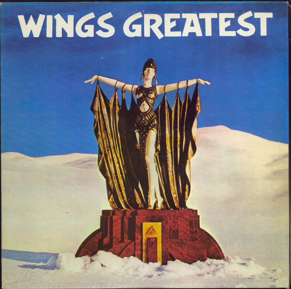 Paul McCartney and Wings Wings Greatest Portugese vinyl LP album (LP record) 8E072-61963