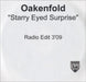 Paul Oakenfold Starry Eyed Surprise UK Promo CD-R acetate CD-R ACETATE