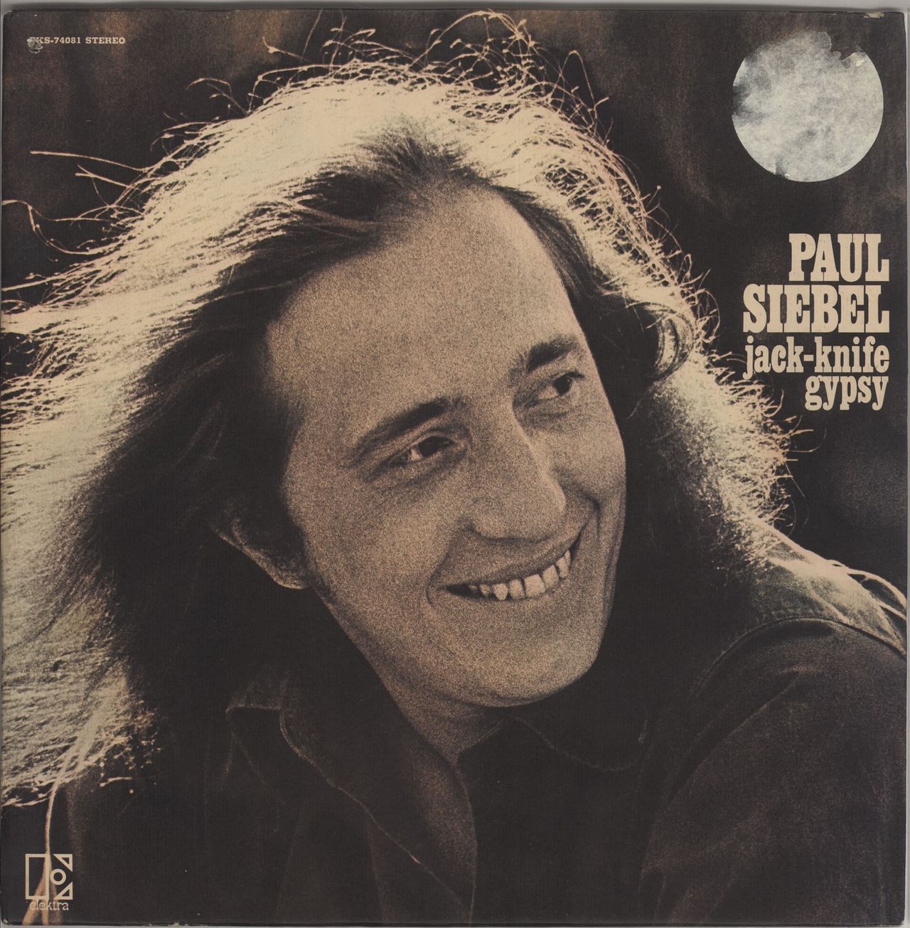 Paul Siebel Jack-Knife Gypsy - Promo US vinyl LP album (LP record) EKS-74081