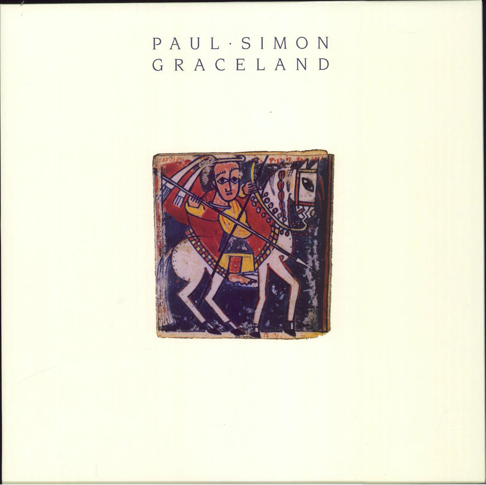 Paul Simon Graceland - NAD2020 - Clear Vinyl UK vinyl LP album (LP record) 19439801821